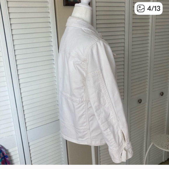 Zadig & Voltaire White Denim Jacket - Picture 4 of 10